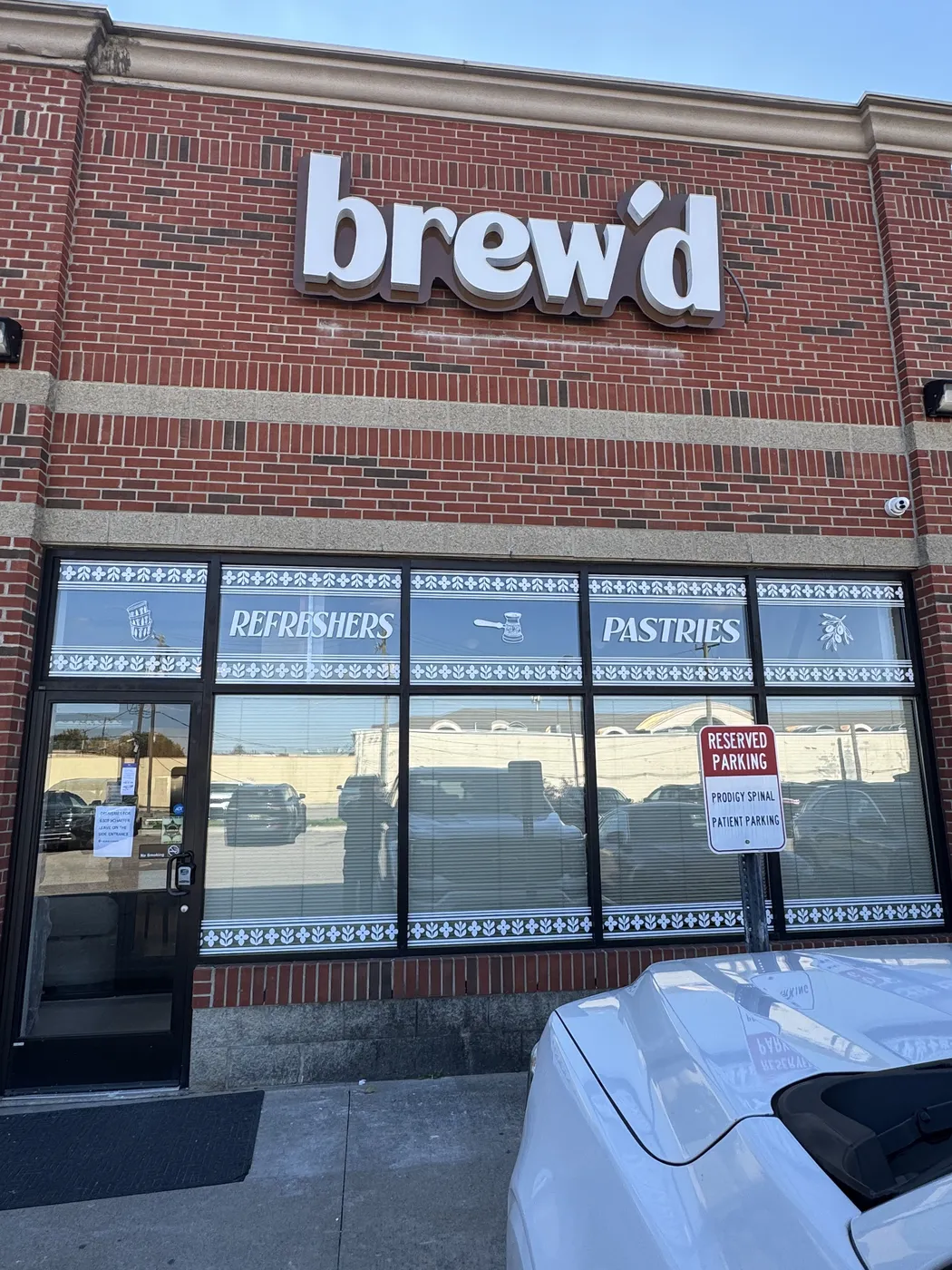 Brew'd – Storefront channel letters