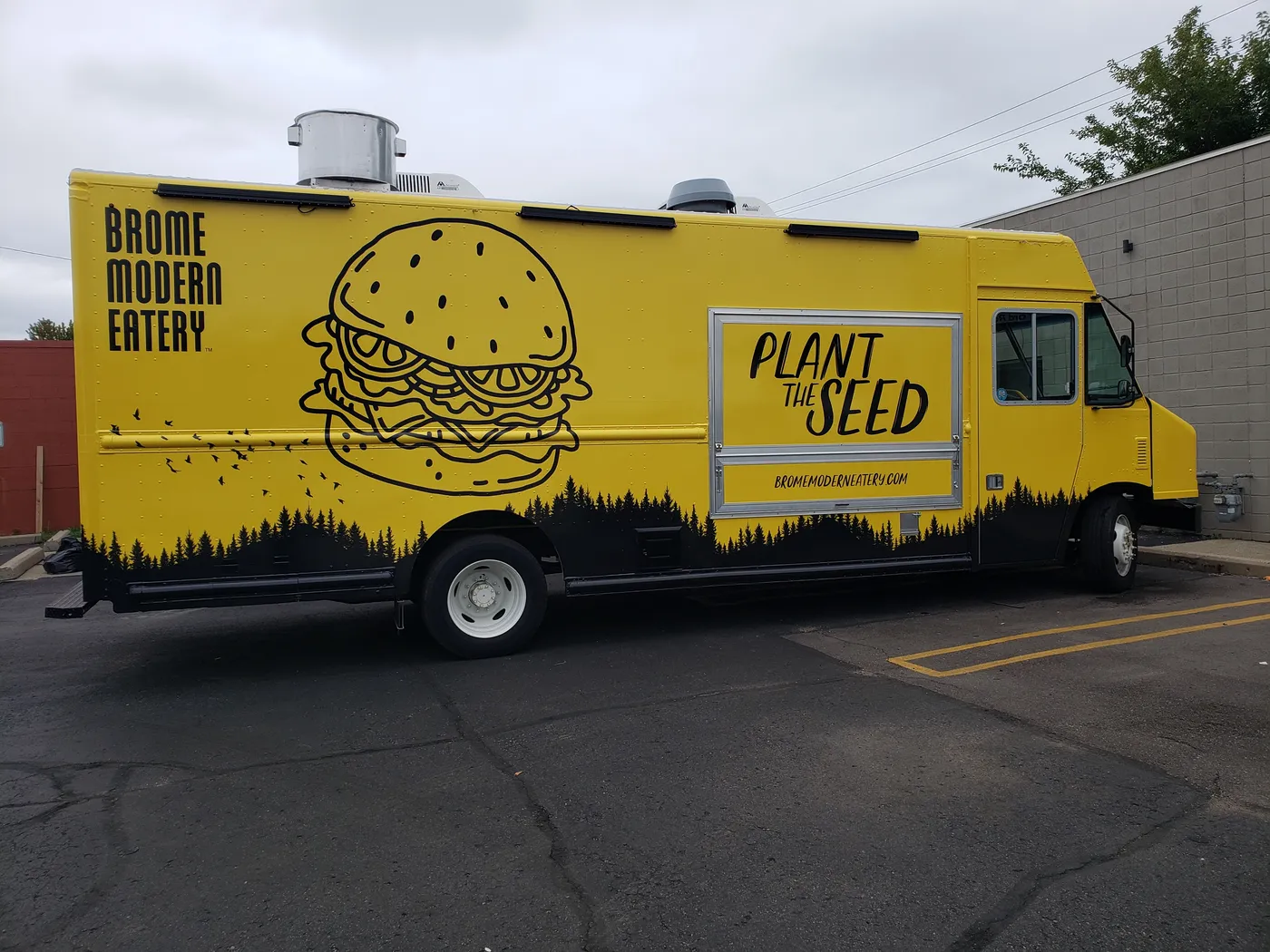 Brome Modern Eatery – Food truck wrap