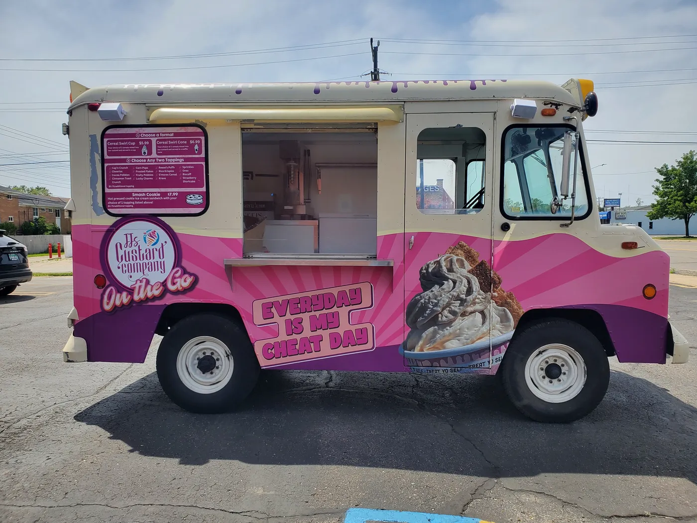 Custard Co. – Vintage truck wrap