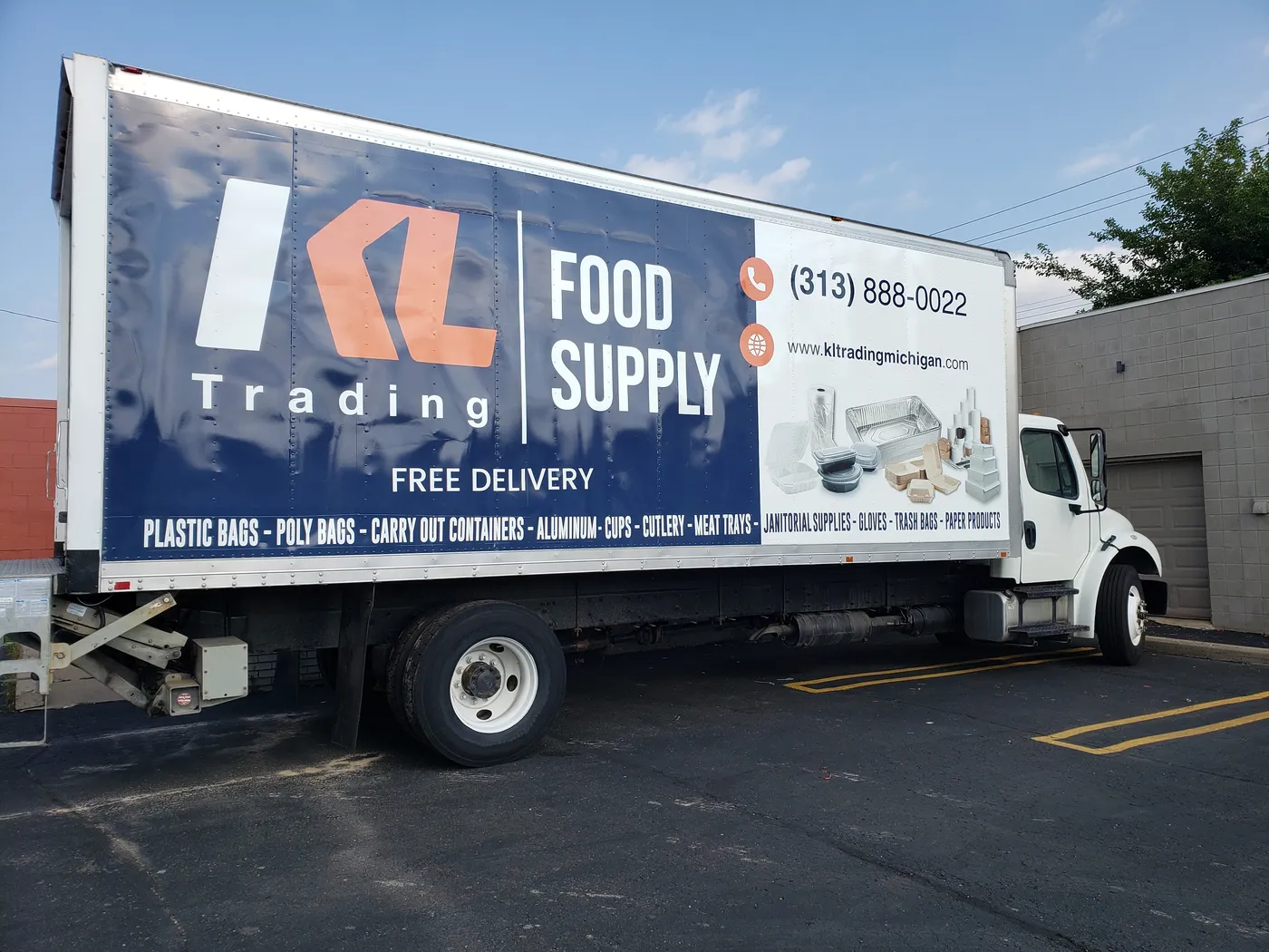 KL Trading – Box truck graphics