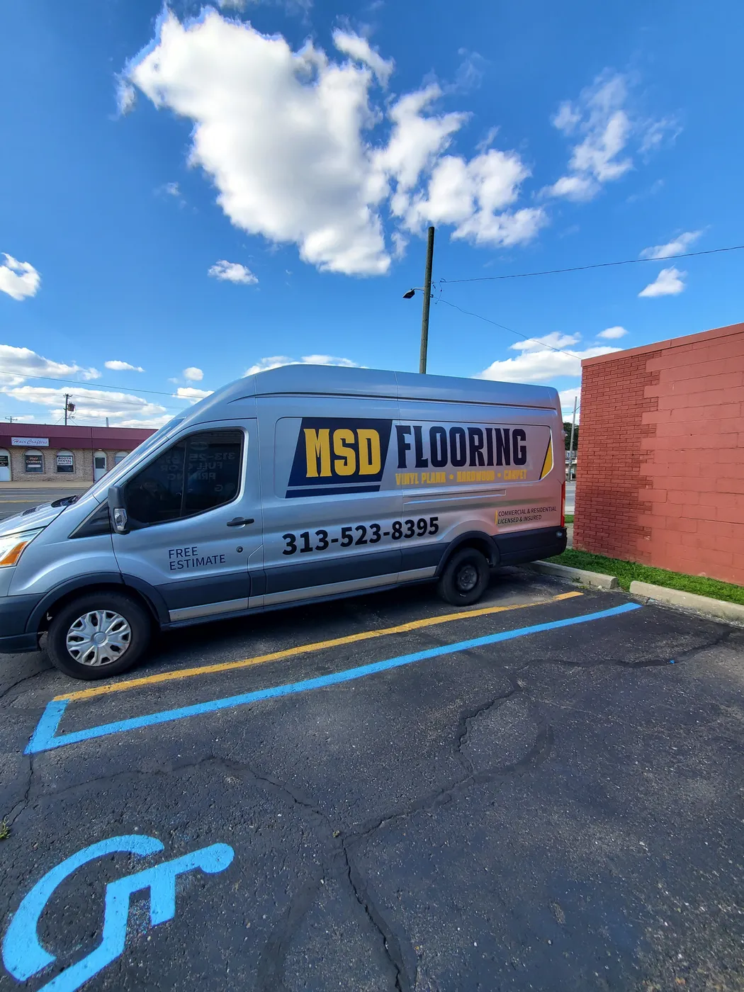 MSD Flooring – Van graphics