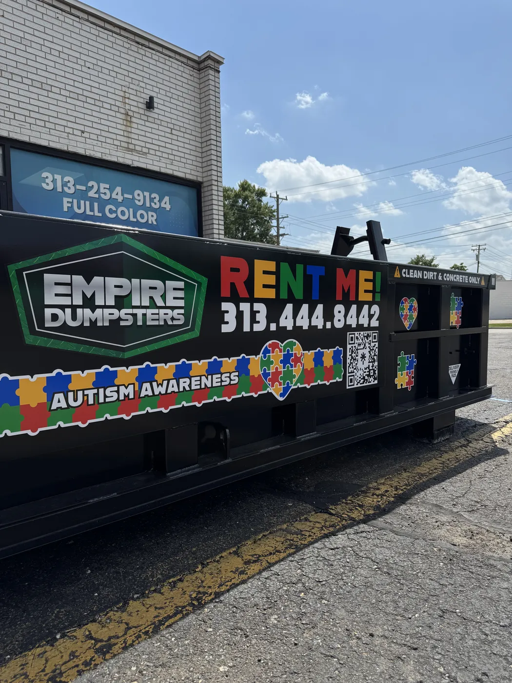 Empire Dumpsters – Dumpster decals